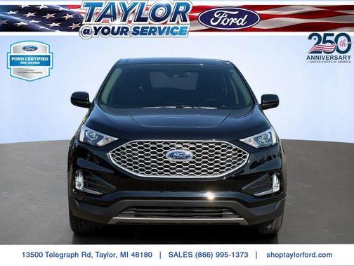 Black Metallic 2024 Ford Edge SEL