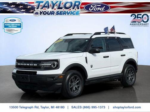 Oxford White 2024 Ford Bronco Sport Big Bend