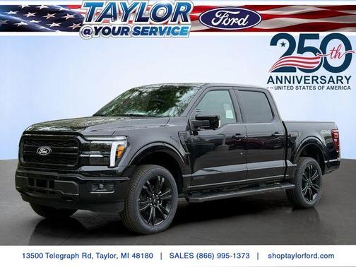 Agate Black Metallic 2026 Ford F-150 Lariat