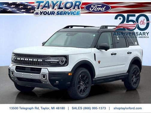 Oxford White 2026 Ford Bronco Sport Badlands