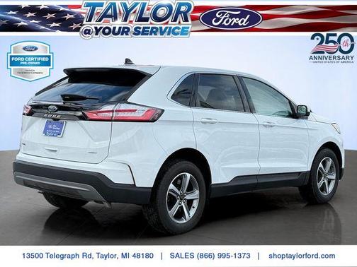 Oxford White 2024 Ford Edge SEL