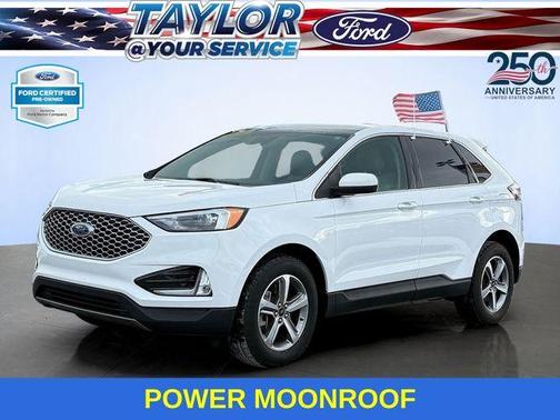 Oxford White 2024 Ford Edge SEL