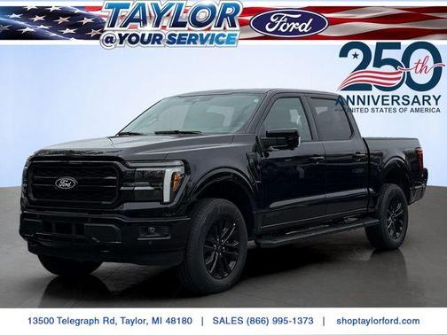 Agate Black Metallic 2026 Ford F-150 Lariat Truck