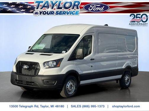 Oxford White 2026 Ford Transit-250 148 WB Medium Roof Cargo