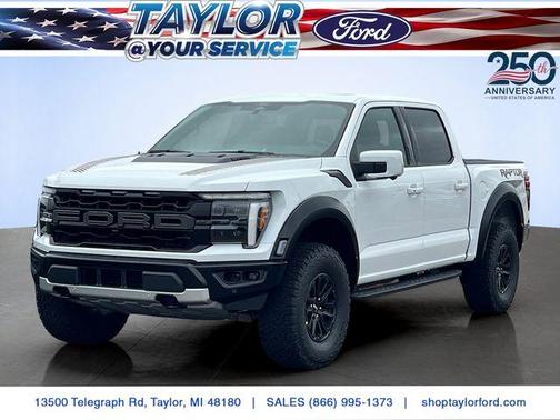 Oxford White 2026 Ford F-150 Raptor