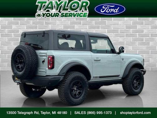 Cactus Green / Gray 2021 Ford Bronco First Edition