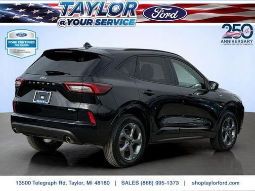 Agate Black Metallic 2023 Ford Escape ST-Line