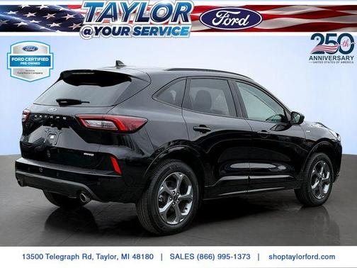 Black Metallic 2024 Ford Escape ST-Line