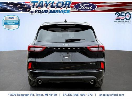 Black Metallic 2024 Ford Escape ST-Line