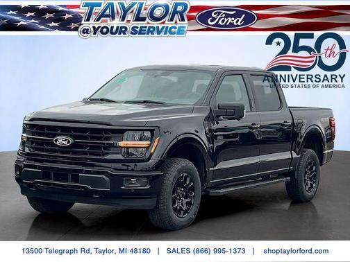 Agate Black Metallic 2026 Ford F-150 XLT