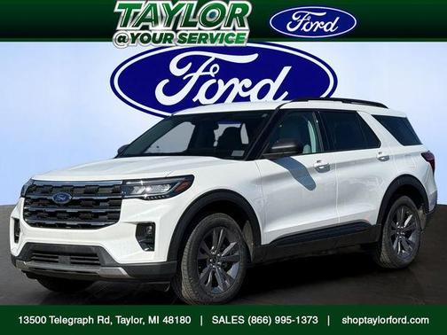 Star White 2026 Ford Explorer Active
