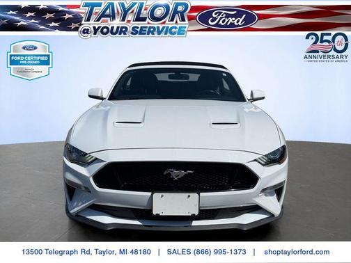 Oxford White 2020 Ford Mustang GT Premium