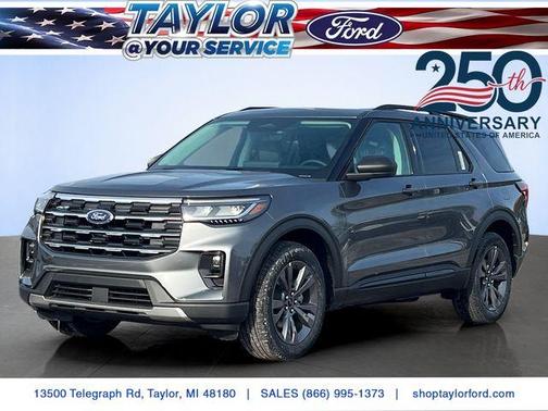 Carbonized Gray Metallic 2026 Ford Explorer Active