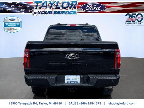 Agate Black Metallic 2024 Ford F-150 XLT