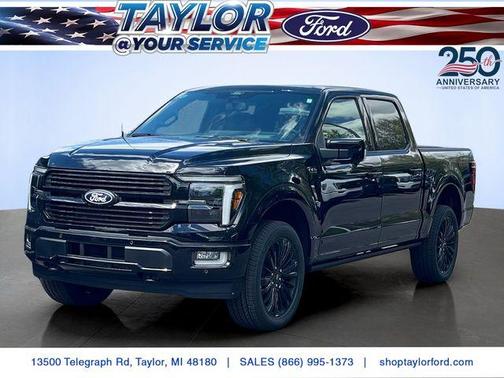 Agate Black Metallic 2026 Ford F-150 Platinum