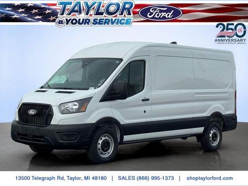 Oxford White 2026 Ford Transit-250 148 WB Medium Roof Cargo