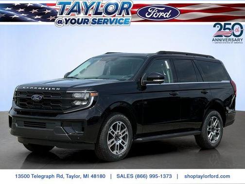 Agate Black Metallic 2026 Ford Expedition Active