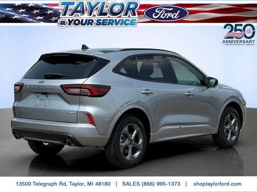 Silver Metallic 2024 Ford Escape ST-Line