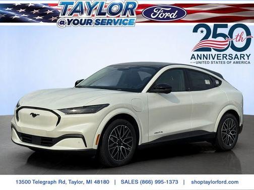 Star White 2026 Ford Mustang Mach-E Premium