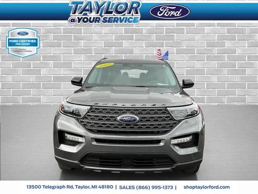 Carbonized Gray Metallic 2023 Ford Explorer XLT