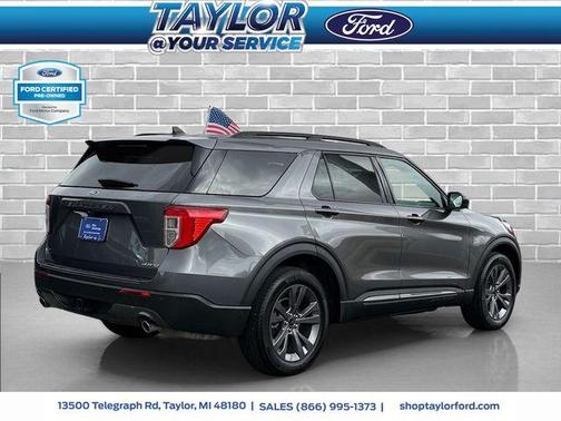 Carbonized Gray Metallic 2023 Ford Explorer XLT