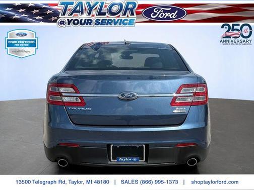 Blue Metallic 2018 Ford Taurus SEL