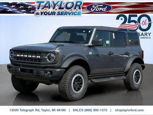 Carbonized Gray Metallic 2026 Ford Bronco Big Bend