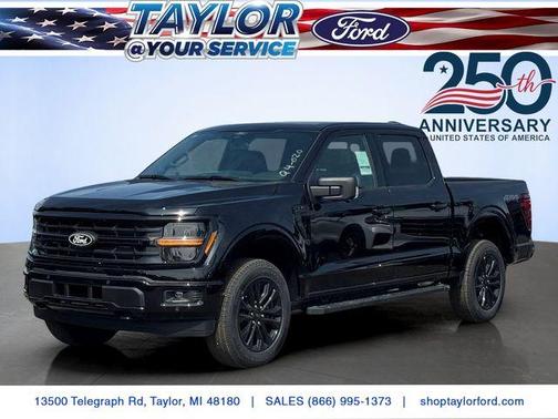 Agate Black Metallic 2026 Ford F-150 XLT