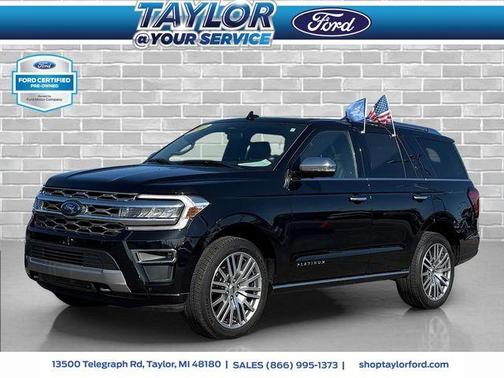 Agate Black Metallic 2022 Ford Expedition Platinum