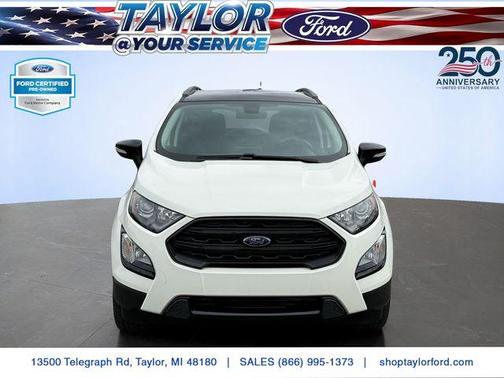 Diamond White 2021 Ford EcoSport SES