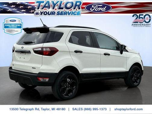 Diamond White 2021 Ford EcoSport SES