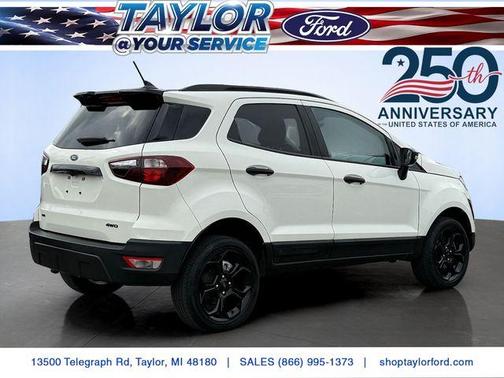Diamond White 2021 Ford EcoSport SES