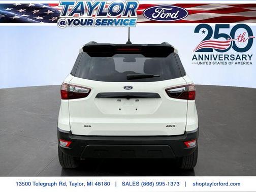 Diamond White 2021 Ford EcoSport SES