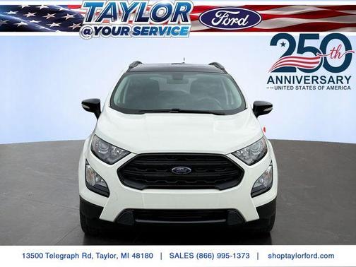 Diamond White 2021 Ford EcoSport SES