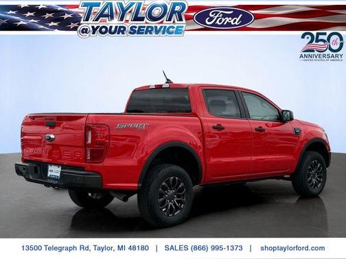 Race Red 2023 Ford Ranger XLT