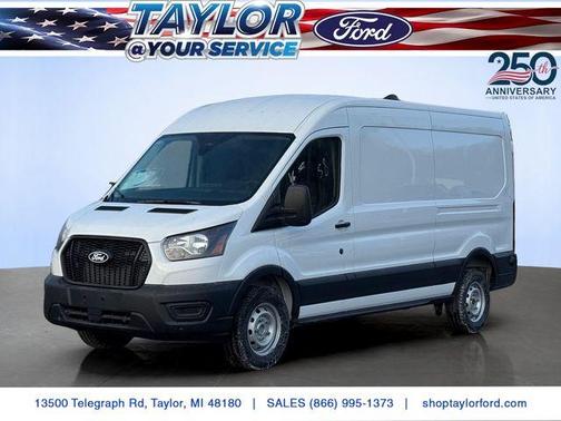 Oxford White 2026 Ford Transit-250 148 WB Medium Roof Cargo