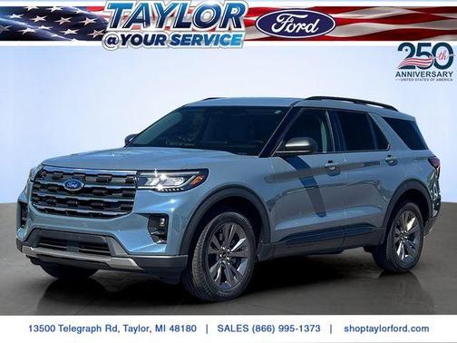 Vapor Blue Metallic 2026 Ford Explorer Active