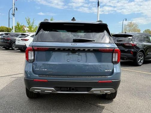 Vapor Blue Metallic 2026 Ford Explorer Active