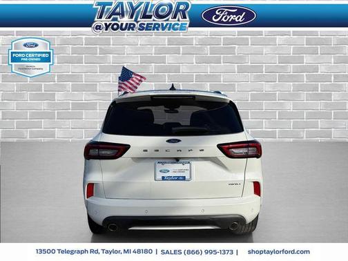Star White 2023 Ford Escape ST-Line Elite