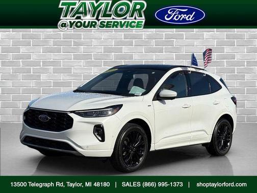Star White 2023 Ford Escape ST-Line Elite