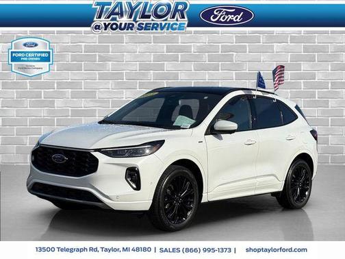 Star White 2023 Ford Escape ST-Line Elite