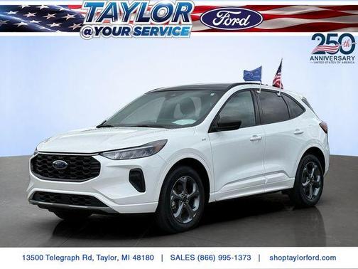 Star White 2024 Ford Escape ST-Line