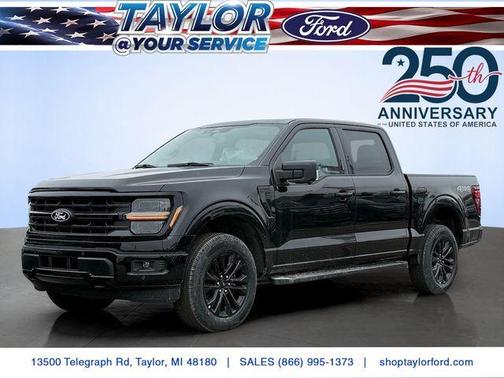 Agate Black Metallic 2026 Ford F-150 XLT