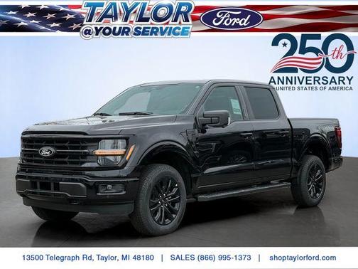 Agate Black Metallic 2026 Ford F-150 XLT