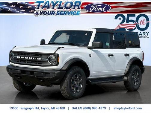 Oxford White 2026 Ford Bronco Big Bend