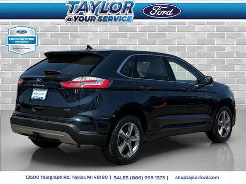 Blue Metallic 2023 Ford Edge SEL