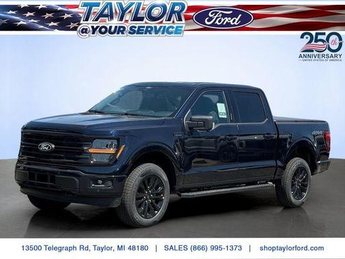 Antimatter Blue Metallic 2026 Ford F-150 XLT