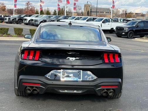 Shadow Black 2026 Ford Mustang EcoBoost
