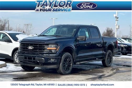 Antimatter Blue Metallic 2026 Ford F-150 XLT Truck