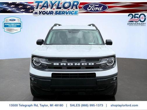 Oxford White 2023 Ford Bronco Sport Big Bend
